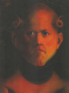  Galerie des Portraits. Huile sur toile, 60 × 40 cm. 1991, Collection privée, Rio de Janeiro 